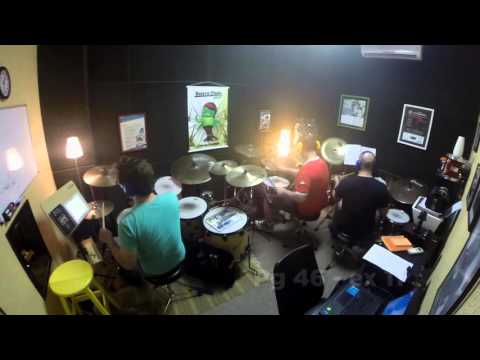 Ramon Montagner, Vlad Rocha e Christiano Rocha - "Indian Rhythms for Drumset" - Pg 46