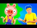 Piggy Pig, Doggy Dog, Froggy Frog & Kitty Cat | D Billions Kids Songs