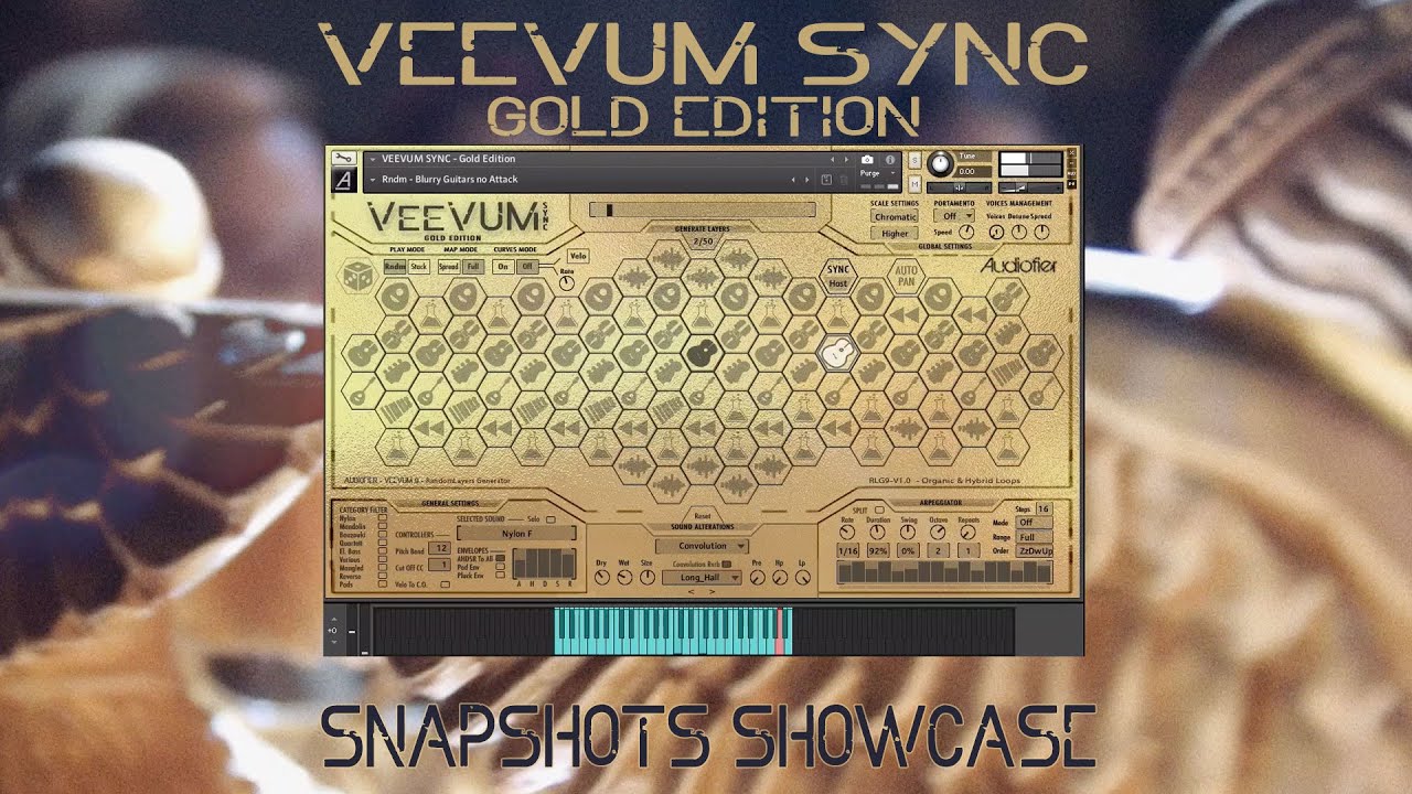 AUDIOFIER - VEEVUM 9 - Gold Edition - SNAPSHOTS SHOWCASE
