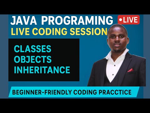 Java Programming Live Coding Session | Classes, Objects, Inheritance, Polymorphism & OOP Exercises!