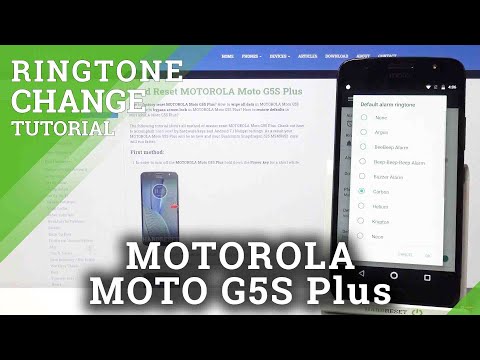 Check Ringtone List in Motorola Moto G5s Plus – Discover Available Alarm Ringtones