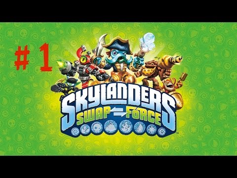 SKYLANDERS SWAP FORCE GAMEPLAY WALKTHROUGH - Part 1-WII U