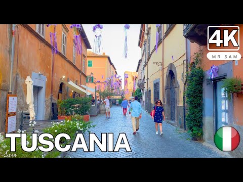 Tuscania, Italy 🇮🇹 Walking tour 4K | Discover a Charming Italian Gem