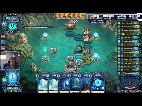 Faeria Stream Highlight - GB Sevens vs Nomisabaeu's Kaios Reaver