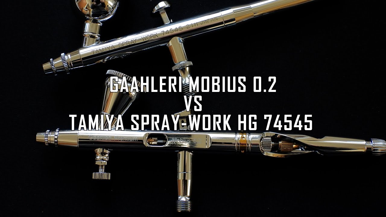 Gaahleri Mobius vs Tamiya HG: Ultimate 0.2mm Airbrush Showdown [Rod Builder's Review]