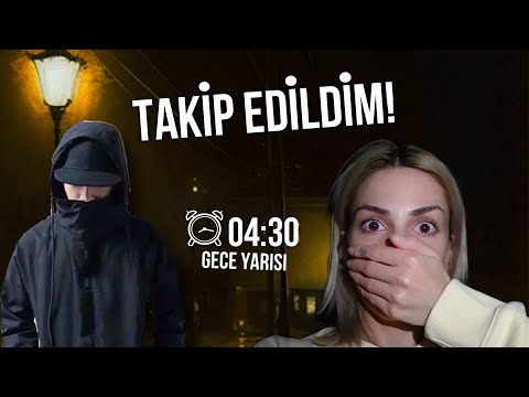 GECE YARISI TEK BAŞIMA DIŞARDA KALDIM! (TAKİP EDİLDİM!)