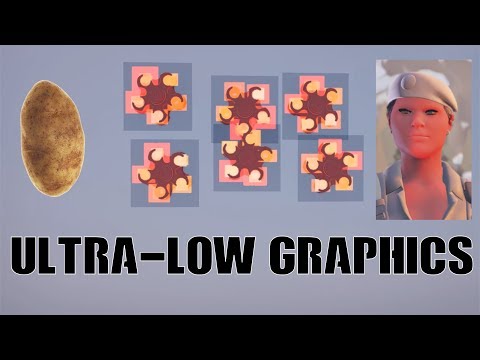 Rainbow Six: Potato Mode Graphics Comparison