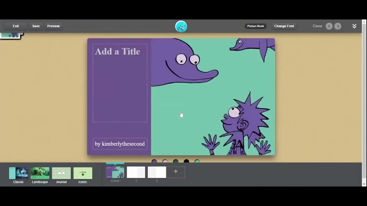 StoryBird tutorial