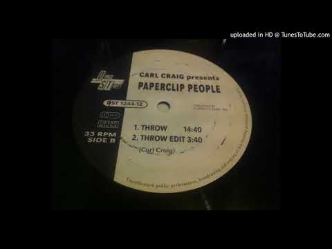 Carl Craig presents Paperclip People - Throw