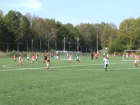 Kampioenswedstrijd DOVO JO11-1 - FC Driebergen JO11-1 tweede helft