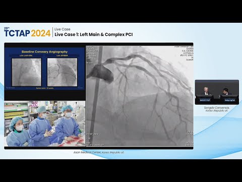 [TCTAP 2024] Live Case 1: Left Main & Complex PCI