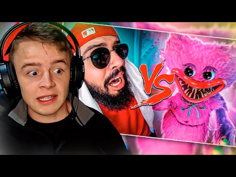 REACT Kissy Missy (Poppy Playtime) Vs. Mussoumano - Batalha com Games | Rimas | Rap