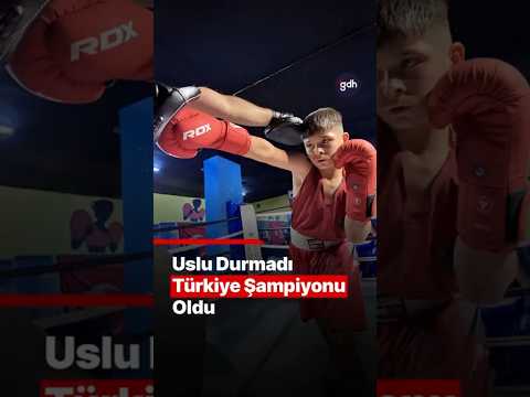 Ailesi uslu durmadığı için boksa gönderdi Türkiye şampiyonu oldu