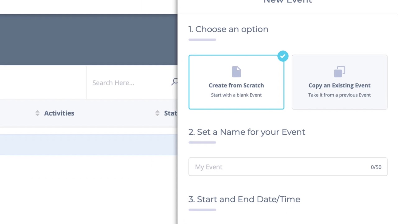 Creating an Event Tutorial