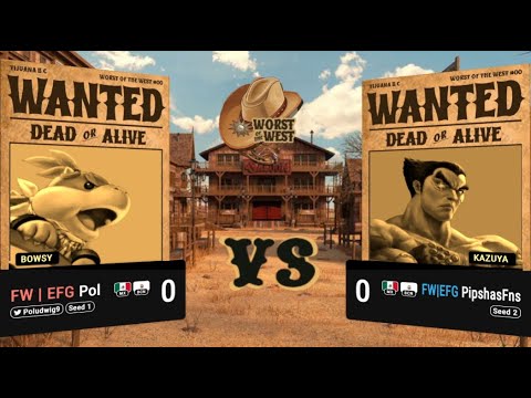 WotW #12 - SUPER ROOKIES - FW | PIPSHASFNS (Kazuya/Terry) Vs. FW | Pol (Bowser Jr) Winners Final