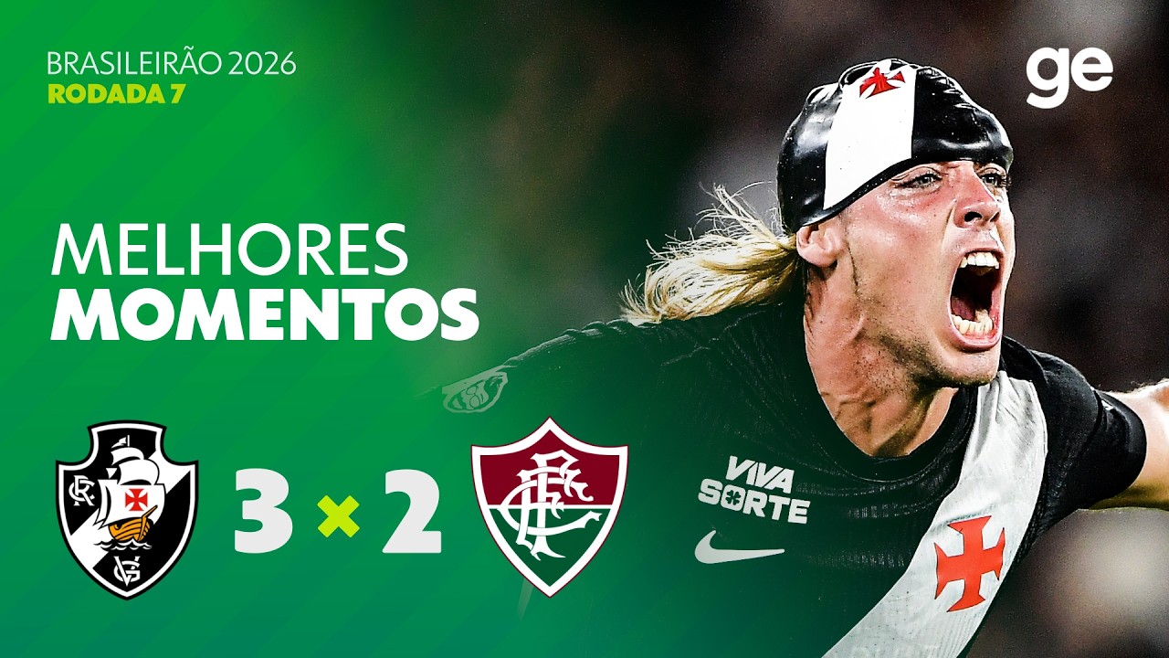 Vasco da Gama vs Fluminense Highlights