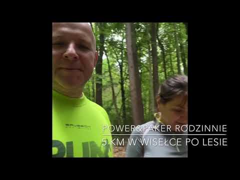Power&paker rodzinnie: Wisełka i biegi z żoną po lesie
