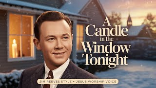 A Candle in the Window Tonight 🎄 | Jim Reeves Style Christmas Song | JESUS WORSHIP VOICE