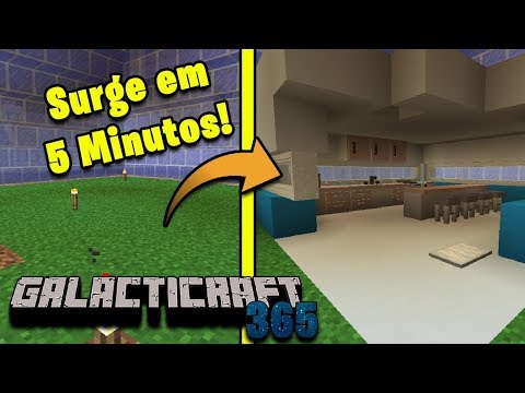 A COZINHA do FUTURO! Surge (e some) em 5 MINUTOS! - Galacticraft 365 - #167