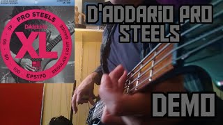 Video thumbnail for D'Addario Pro Steels Demo by JRB