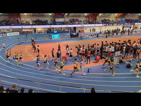 2025 Hispanic Games - Girls Freshman 1500m - Heat 1 at Armory