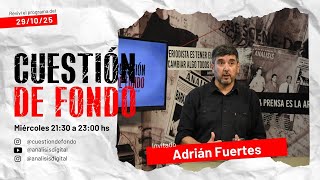 CUESTIÓN DE FONDO, con varios temas: adicciones en el interior entrerriano, cheques rebotados y mucho más!