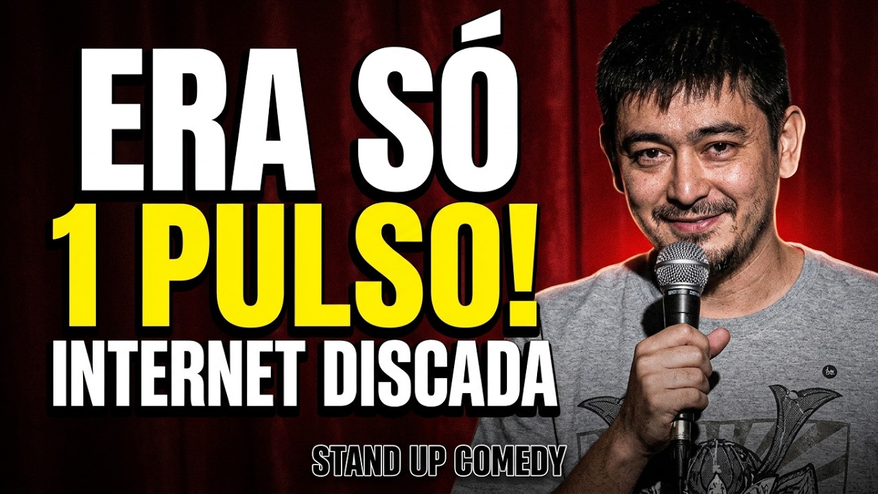 COMO ERA A ÉPOCA DA INTERNET DISCADA | André Santi | Stand Up Comedy