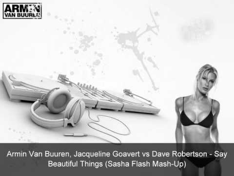 Armin Van Buuren, Jacqueline Goavert vs Dave Robertson - Say Beautiful Things (Sasha Flash Mash Up)