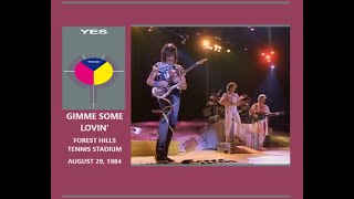 Yes Performing "Gimme Some Lovin'" As Encore 8/29/84 at Forest Hills Tennis Stadium