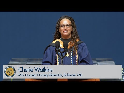 WGU 2019 Austin Master's Commencement - Graduate Speaker Cherie Watkins