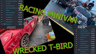 24 hours of lemons....RACING MINI VAN and CRASH