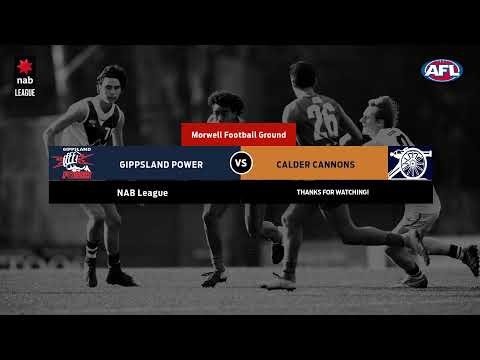 NAB LEAGUE 2019: Round 7 - Gippsland v Calder (Full Game)