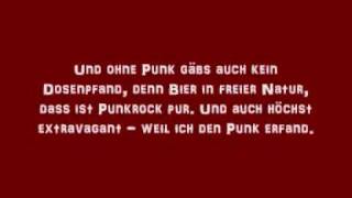 Als ich den Punk erfand - Die Ärzte [with Lyrics/ mit Text zum Mitsingen]