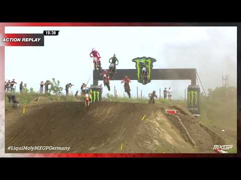 Vialle vs Laengenfelder  | MX2 Qualifying Race | Liqui Moly MXGP of Germany 2022 #MXGP #Motocross