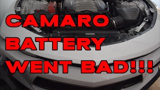 Camaro battery replacement