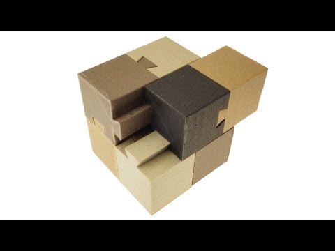 Dovetail Cube - How many solutions does this puzzle have?