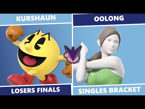 Braced's Bday Bracket: Losers Finals - Kurshaun (Pac-Man) Vs Oolong (Wii Fit Trainer) SSBU Singles