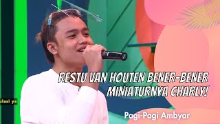 Download lagu RESTU VAN HOUTEN BENER-BENER MINIATURNYA CHARLY! | PAGI PAGI AMBYAR (17/11/20) P2 mp3