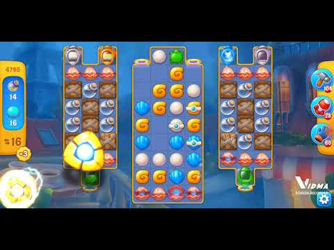 Fishdom. 4795 level no boosters and diamonds