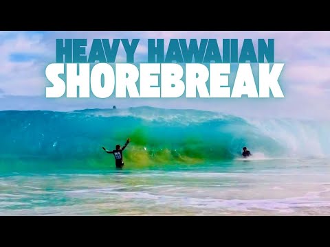 BIG TUBESDAY Gets HEAVY 🌊 | Shorebreak Madness at Sandy Beach!