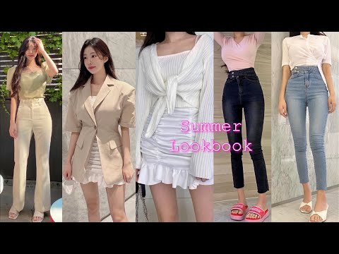 여름룩북☀️여름맞이 8가지 취저룩😚 꾸안꾸 데일리룩 Summer Lookbook⛱ with.앳텐ㅣSee유니