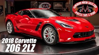 2018 Chevrolet Corvette Z06 2LZ For Sale Vanguard Motor Sales #0356