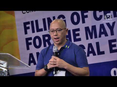 Florin Hilbay files COC for senator under opposition slate