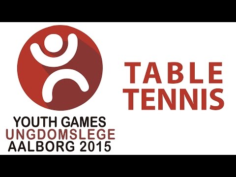YG 2015 Table Tennis - Alfred Jensen vs Sigurd Elten