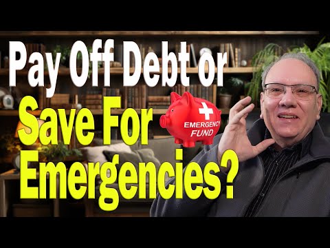 Should I Save For My Emergency Fund or Pay Off Debt?