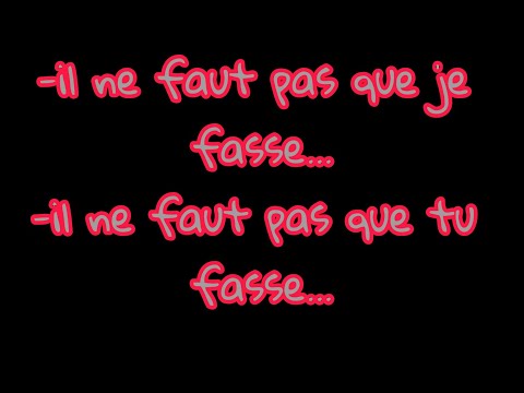 la conjugaison du verbe faire au subjonctif présent