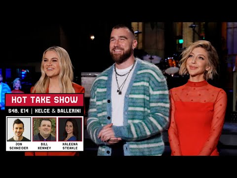Travis Kelce / Kelsea Ballerini SNL Hot Take Show - S48 E14