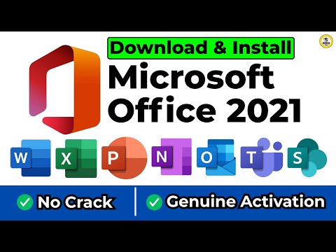 How to Install MS Office 2021 & Activate Using Genuine Product Key🔑
