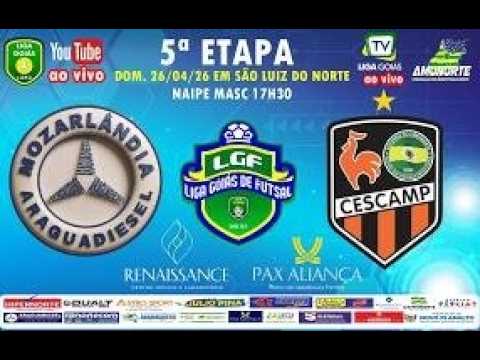 LIGA GOIÁS 2026 - MOZARL. ARAGUADIESEL X GOV. CAMPINORTE CESCAMP - MASC