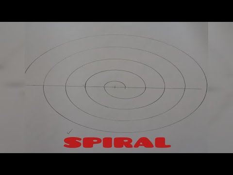 Beautiful way to draw a Spiral #shorts #spiral #draw #beautiful #ytshorts